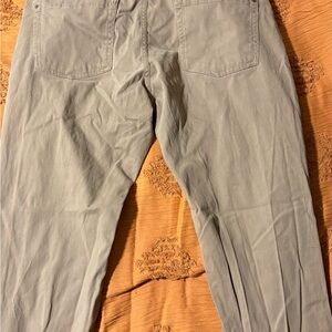 RVCA Gray Chinos Straight-Leg Casual Pants